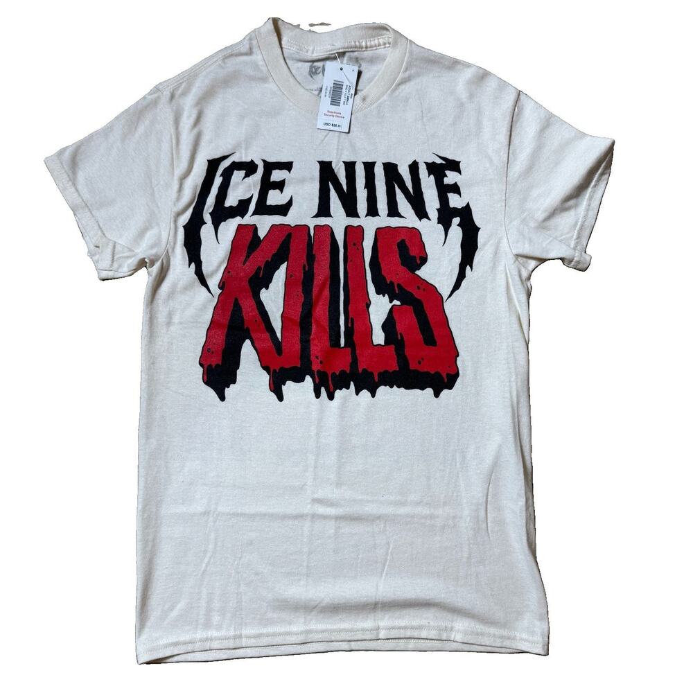 Ice Nine Kills Welcome to Horrorwood T Shirt 2-Sided Size SMALL New With Tags